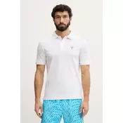Guess Polo majica F6GP03 K9WF1 Bela Slim Fit