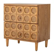 Komoda v dekorju jelke v naravni barvi 56x61x35 cm Vester – Bloomingville