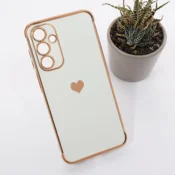 Maska Heart Frame za Samsung A17 5G/ A175F/ A18 5G/ A188B bela