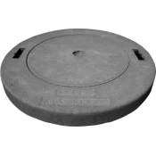 Gorec betonski pokrov z odprtino, fi 80/50cm