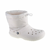 Crocs Škornji bela 37 EU Classic Lined Neo Puff Boot