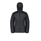Jack Wolfskin PASSAMANI DOWN HOODY W, ženska pohodna jakna, črna 1207101