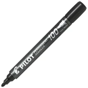 Pilot Permanent Marker PILOT crni obli vrh SCA-100-B 511097 ( 9452 )
