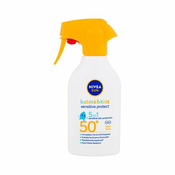 Nivea Sun Babies & Kids Sensitive Protect Spray SPF50+ zaščitna krema za sončenje za občutljivo kožo 270 ml