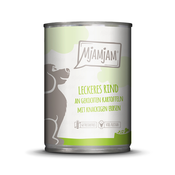 Varčno pakiranje MjAMjAM Adult 12 x 400 g - Slastna govedina s kuhanim krompirjem