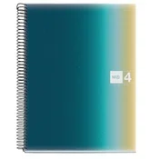 Miquelrius Zvezek A4, črtast, 120-listni, 70g, AURORA, PP, Iceland