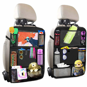 TidyCar - organizator za auto i zaštita za sjedalo s ugradenim džepom za tablet ili telefon