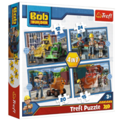 Puzzle Trefl 4 u 1 - Graditelj Bob