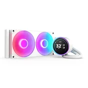 Vodna hlajenje KRAKEN ELITE 280 RGB V2 LCD, belo