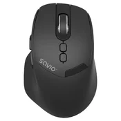 EXTREME MOUSE SEM FIO SAVIO MB-06 2.4 GHZ PARA MACBOOK E LAPTOP WINDOWS, (5000260989)