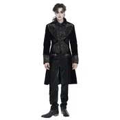Moški plašč DEVIL FASHION - Baroque Baron - črn - CT25403
