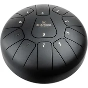 Shamann 8 11 Notes F Major Matte Black Tongue Drum (Kot novo)