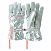 Cool Club ski rokavice 5 prstov CAG2732954 srebrna D 122