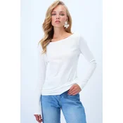 Trend Alacati Stili Ženska bluza Alc-X14395, Bela
