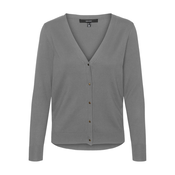 Vero Moda Ženski kardigan Silje, Sivi
