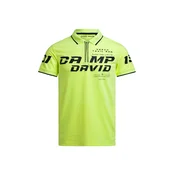 CAMP DAVID Majica neonsko rumena/črna