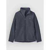 Patagonia R1 Techface Kids Jacket smolder blue