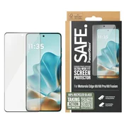 Kaljeno steklo UWF za Motorola Edge 60/60 Pro/60 Fusion, Črna, SAFE by PanzerGlass