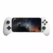 8BitDo Ultimate Mobile Xbox Edition, iOS, Android, tvOS, 100-170 mm, Hallov učinek, Bluetooth, bela, brezžični krmilnik