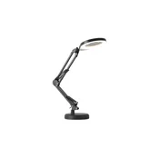 LED prigušiva stona lampa sa lupom 2u1 AURIQ LOUPE LED/10W/5V 3000/4000/6500K crna