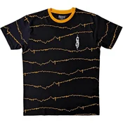 Slipknot The End, So Far Tribal-S & Barcode (Back Print Ringer) Black M Majica
