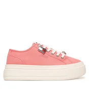 Superge Tommy Jeans Tjw Flatform Sneaker Charms EN0EN02959 Roza