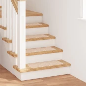 vidaXL Stopnice z lateksom Krem 25x60 cm