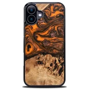 shumee Ovitek Bewood Unique za iPhone 17 - oranžen