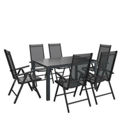Ambia Garden VRTNA GARNITURA mrežasta prevleka aluminij