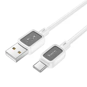 Hoco Kabel USB A na USB C Hoco 3A, 1 m, X108, bel