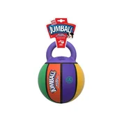 GiGwi Jumball lopta sa gumenom ruckom Basket šarena