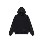 Ed Hardy Sweater majica Flaming Tiger  siva / antracit siva