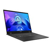 MSI Prestige 16 AI Studio B1VEG-025ES Prijenosno racunalo 40,6 cm (16) Quad HD+ Intel Core Ultra 7 155H 32 GB LPDDR5-SDRAM 1 TB SSD NVIDIA GeForce RTX 4050 Wi-Fi 7 (802.11be) Windows 11 Home Sivo