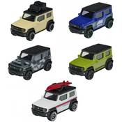 Set autića Majorette - Suzuki Jimny, 5 komada