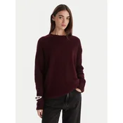 Patrizia Pepe Pulover 2K0326/K293-M536 Bordo rdeča Regular Fit