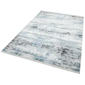 Vr 02 - Sivi, Plavi Xw V1 Višenamenski Tepih (80 x 300 cm)