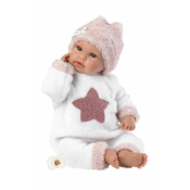 Llorens 63648 NEW BORN - realistična beba lutka sa zvukovima i tijelom od mekane tkanine - 36