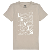 LEVIS ® Majica, cappuccino / bijela