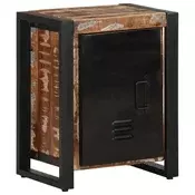 Nocni ormaric Višebojni 40x30x51 cm puno drvo, reciklirano