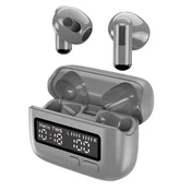 INF BB Style Retro Digitalni Zaslon Bluetooth Slušalke BPG - Brezžične Slušalke Grey, (5000120212)