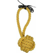 ebi Pasja igrača, žoga z zanko, rumena - 20 cm