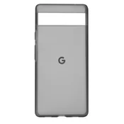GOOGLE Originalno izjemno tanko trdo ohišje za Google Pixel 6a, prosojen zakljucek – crno, (20524567)