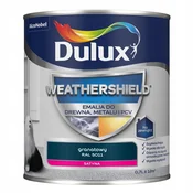 Dulux Weathershield akrilni emajl za kovino in les, temno moder, 0,7 l