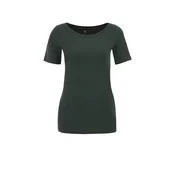 WE Fashion Majica temno zelena