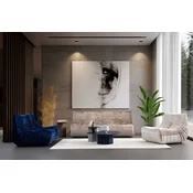 ATELIER DEL SOFA 2-Seat Sofa Bocek Blue