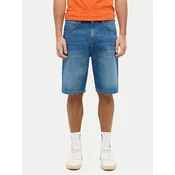 Mustang Jeans kratke hlače Jackson 1016457 Modra Straight Fit