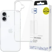 3MK Apple iPhone 16 - prozoren ovitek 3mk