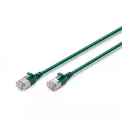 Digitus DK-1632-A-005S-G omrežni kabel Zelena 0,5 m Cat6a F/FTP (FFTP)
