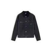 Tommy Jeans Prehodna jakna črna
