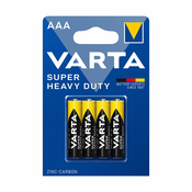 Varta AAA Super Heavy Duty baterije (4 kosi)